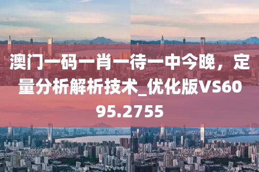 澳門一碼一肖一待一中今晚，定量分析解析技術_優(yōu)化版VS6095.2755