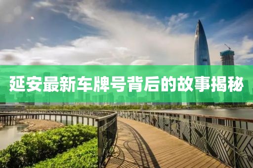 延安最新車牌號背后的故事揭秘