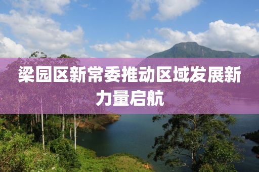 梁園區(qū)新常委推動區(qū)域發(fā)展新力量啟航