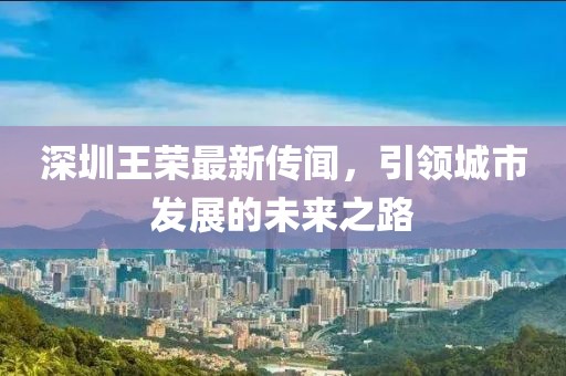 深圳王榮最新傳聞，引領(lǐng)城市發(fā)展的未來之路