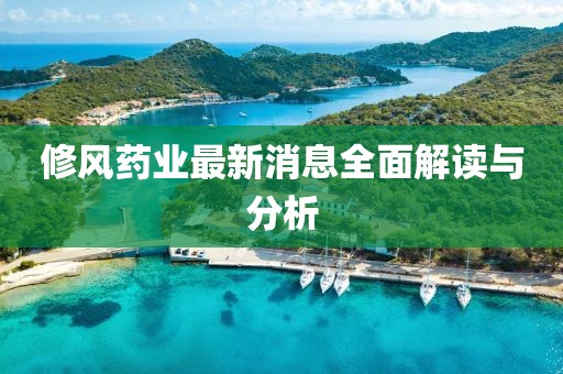 修風(fēng)藥業(yè)最新消息全面解讀與分析