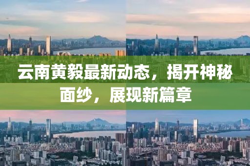 云南黃毅最新動態(tài)，揭開神秘面紗，展現(xiàn)新篇章