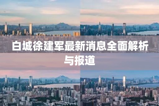 白城徐建軍最新消息全面解析與報道