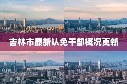 吉林市最新認(rèn)免干部概況更新