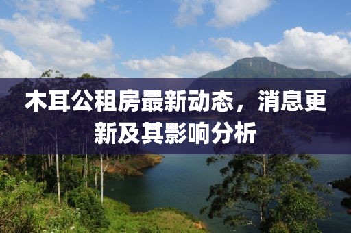 木耳公租房最新動態(tài)，消息更新及其影響分析