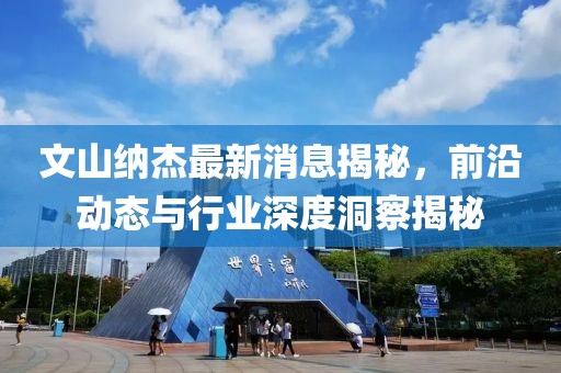 文山納杰最新消息揭秘，前沿動(dòng)態(tài)與行業(yè)深度洞察揭秘