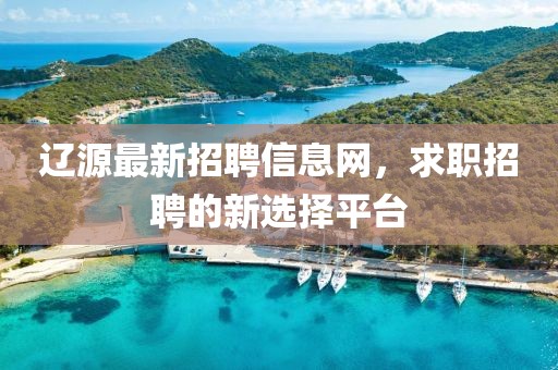 遼源最新招聘信息網，求職招聘的新選擇平臺
