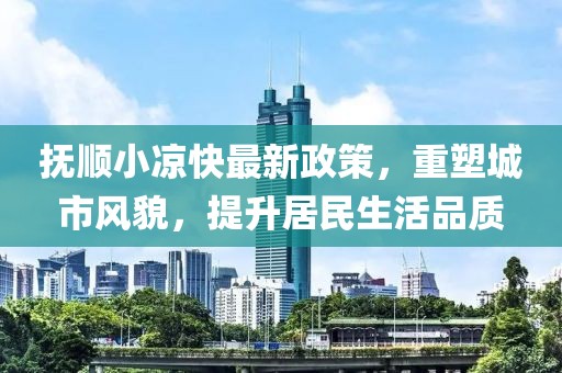 撫順小涼快最新政策，重塑城市風貌，提升居民生活品質