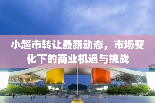 小超市轉(zhuǎn)讓最新動態(tài)，市場變化下的商業(yè)機遇與挑戰(zhàn)