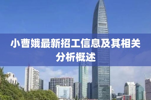 小曹娥最新招工信息及其相關(guān)分析概述