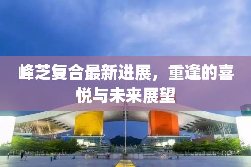 峰芝復(fù)合最新進展，重逢的喜悅與未來展望