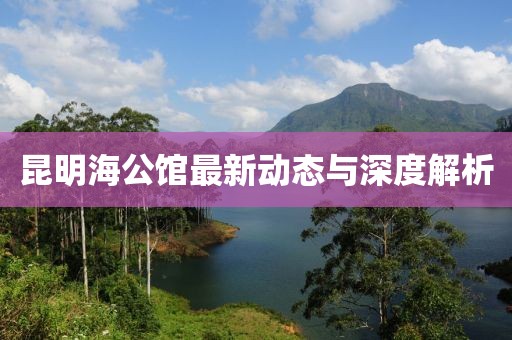 昆明海公館最新動(dòng)態(tài)與深度解析
