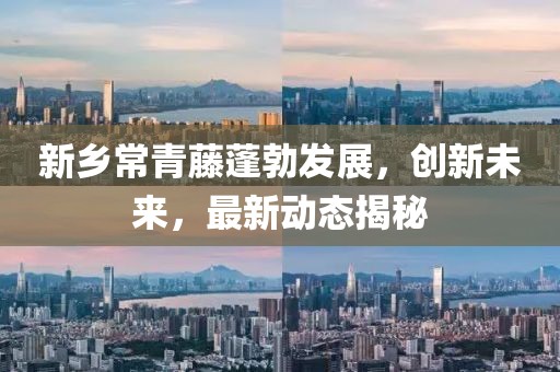 新鄉(xiāng)常青藤蓬勃發(fā)展，創(chuàng)新未來，最新動態(tài)揭秘