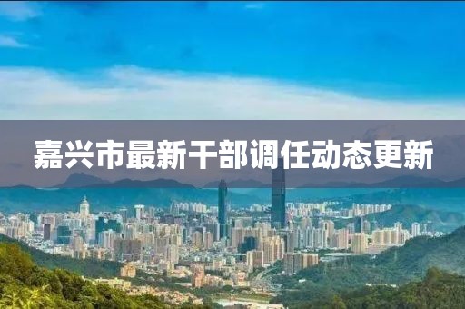 嘉興市最新干部調(diào)任動(dòng)態(tài)更新