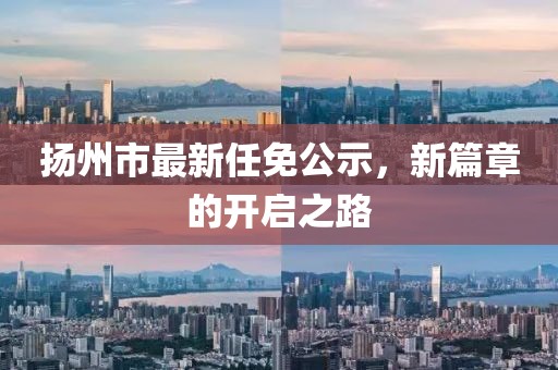 揚(yáng)州市最新任免公示，新篇章的開啟之路