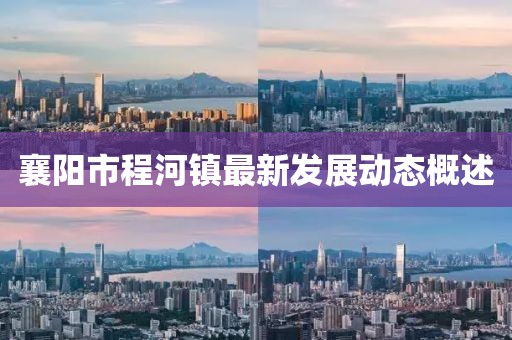 襄陽市程河鎮(zhèn)最新發(fā)展動態(tài)概述