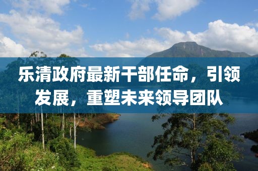 樂(lè)清政府最新干部任命，引領(lǐng)發(fā)展，重塑未來(lái)領(lǐng)導(dǎo)團(tuán)隊(duì)