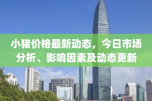 小豬價(jià)格最新動(dòng)態(tài)，今日市場(chǎng)分析、影響因素及動(dòng)態(tài)更新