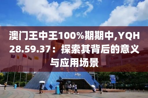 澳門王中王100%期期中,YQH28.59.37：探索其背后的意義與應用場景