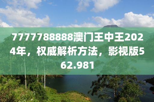 7777788888澳門王中王2024年，權(quán)威解析方法，影視版562.981
