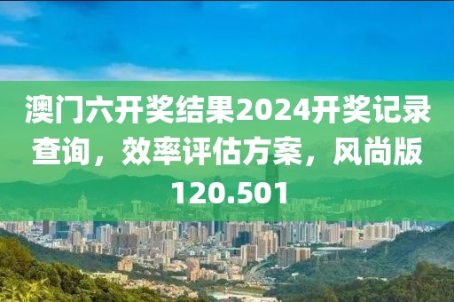 澳門六開獎(jiǎng)結(jié)果2024開獎(jiǎng)記錄查詢，效率評(píng)估方案，風(fēng)尚版120.501