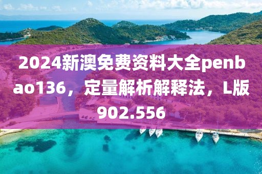 2024新澳免費資料大全penbao136，定量解析解釋法，L版902.556