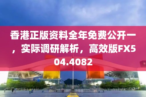 香港正版資料全年免費公開一，實際調(diào)研解析，高效版FX504.4082